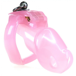 cage de chastete stop this 9 x 3cm rose