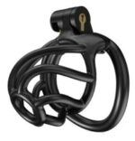 cage de chastete tortille 6 x 34 cm s noire