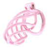 cage de chastete tortille l 95 x 34 cm rose