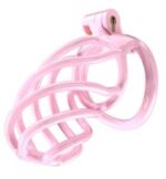 cage de chastete tortille l 95 x 34 cm rose