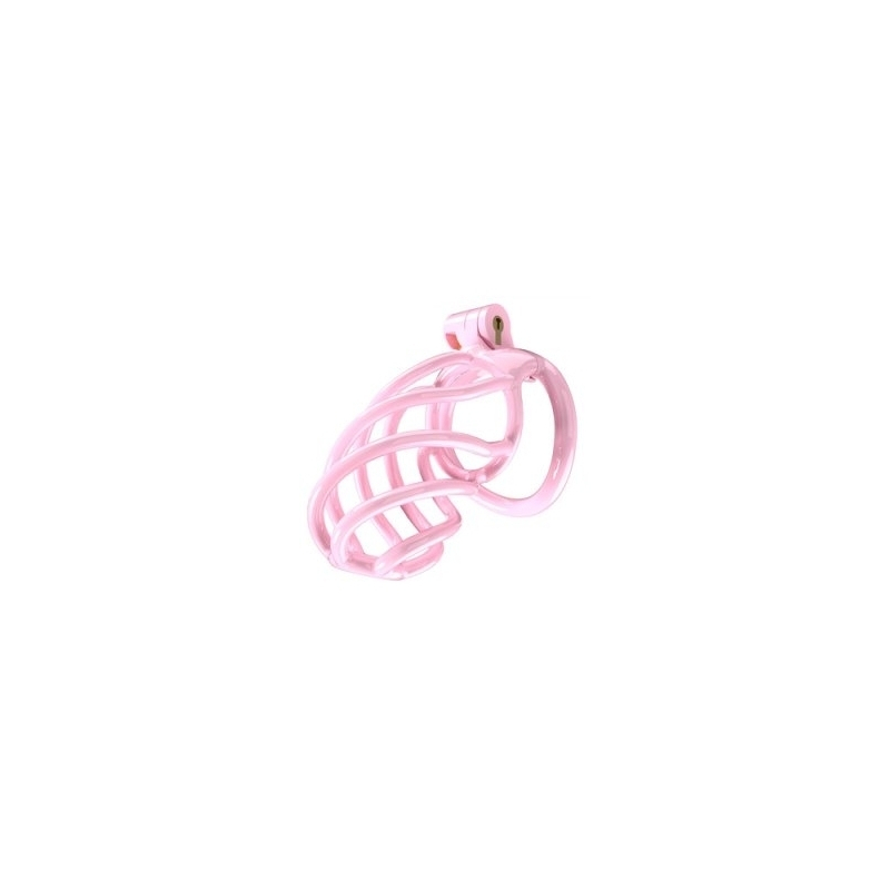cage-de-chastete-tortille-l-95-x-34-cm-rose cage de chastete tortille l 95 x 34 cm rose