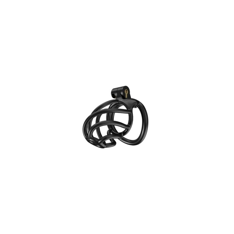 cage-de-chastete-tortille-m-7-x-34-cm-noire cage de chastete tortille m 7 x 34 cm noire