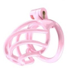 cage de chastete tortille m 7 x 34 cm rose