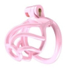 cage de chastete tortille s 6 x 34 cm rose