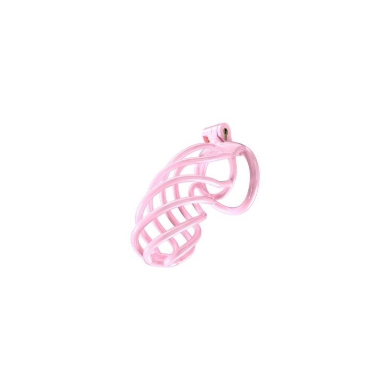 cage de chastete tortille xxl 125 x 34 cm rose