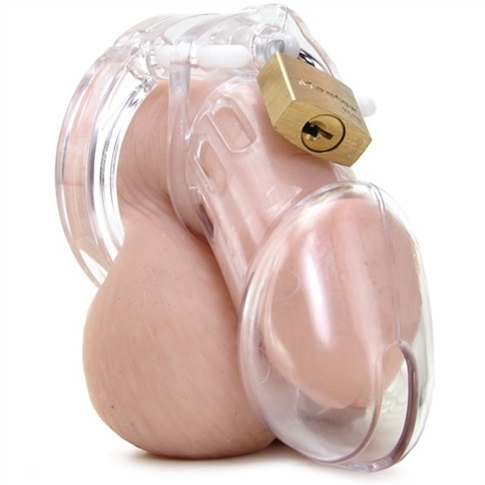 cage de chastete transparente