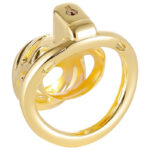 cage de chastete very lock 105 x 35 cm doree 1