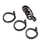 cage de chastete very lock 105 x 35 cm noire 2