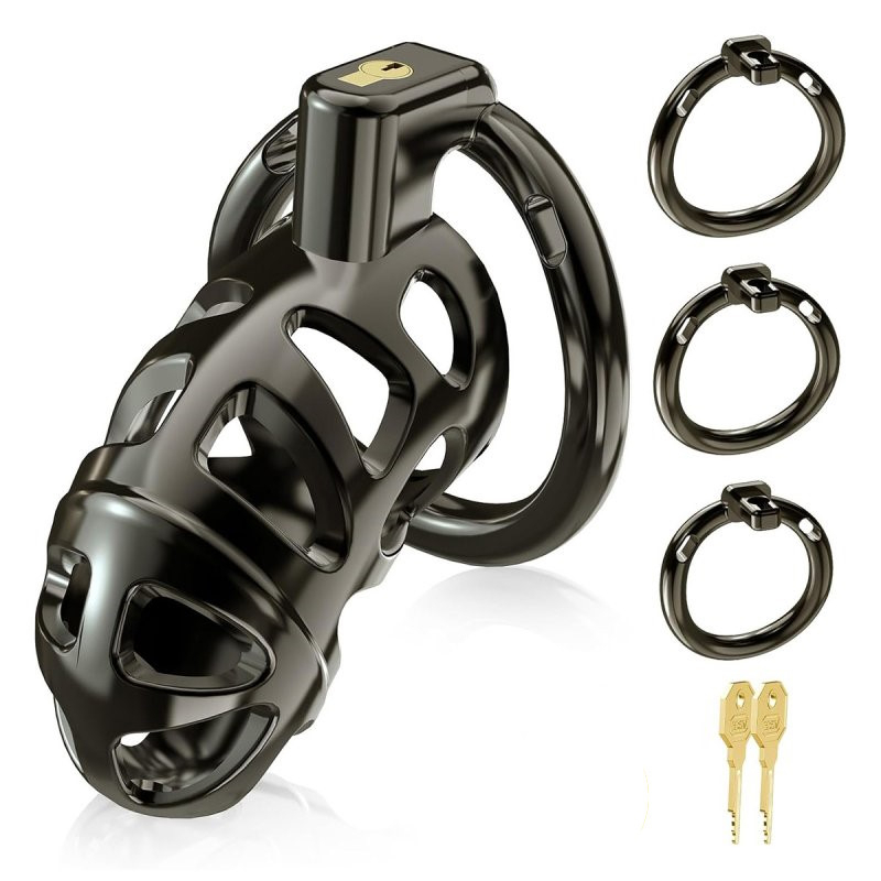 cage-de-chastete-very-lock-105-x-35-cm-noire cage de chastete very lock 105 x 35 cm noire