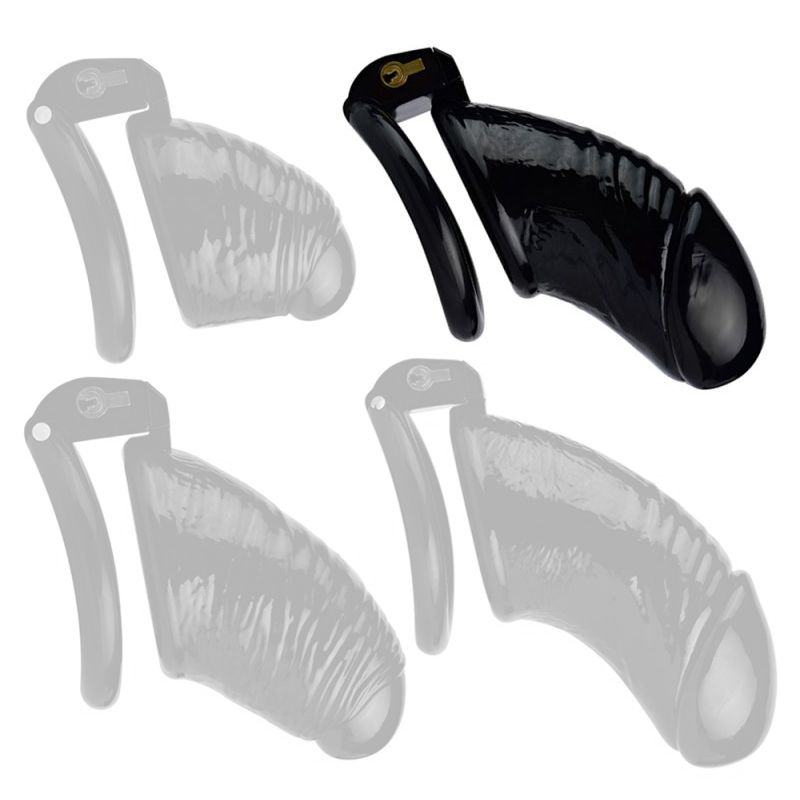 cage de chastete worle l 11 x 37 cm noire