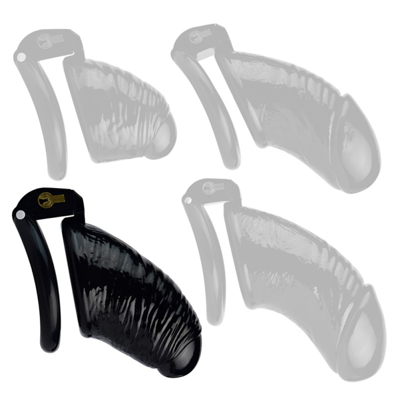 cage de chastete worle m 9 x 33 cm noire