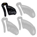 cage de chastete worle s 7 x 33 cm noire