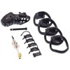 cage de chastete xguard 10 x 3cm noir 1