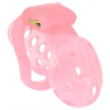 cage de chastete xguard 10 x 3cm rose