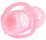 cage de chastete xguard 10 x 3cm rose 2