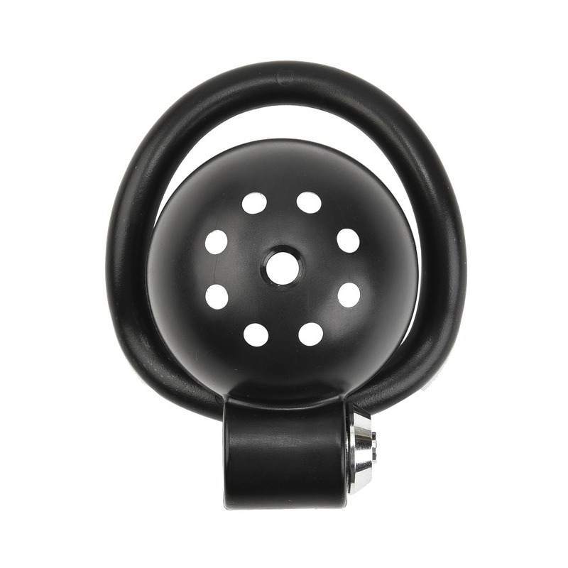 cage round lock 4 x 35 cm noire 2