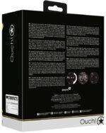 cagoule avec masque et baillon blind mask gag noire ouch 7