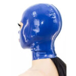 cagoule en latex texie bleu 2