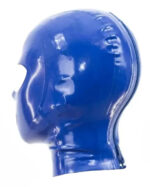 cagoule en latex texie bleu 4