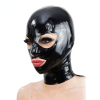 cagoule en latex texie noir 1