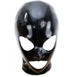 cagoule en latex texie noir 5