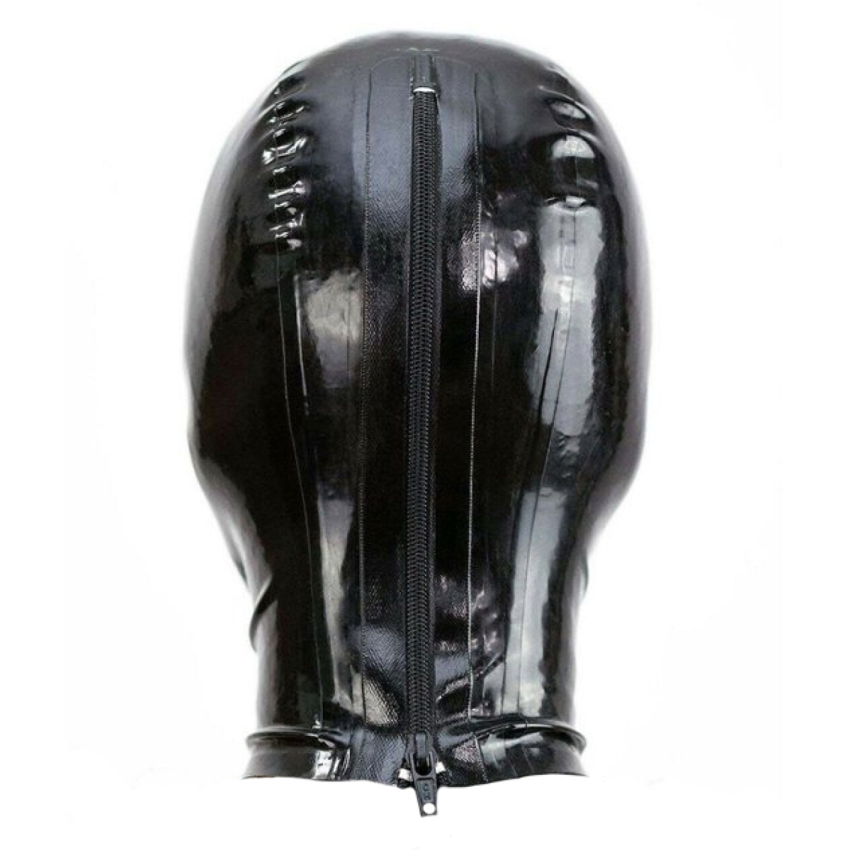 cagoule en latex texie noir 6