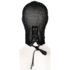 cagoule en resille avec strass diamands 1