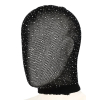 cagoule en resille avec strass diamands