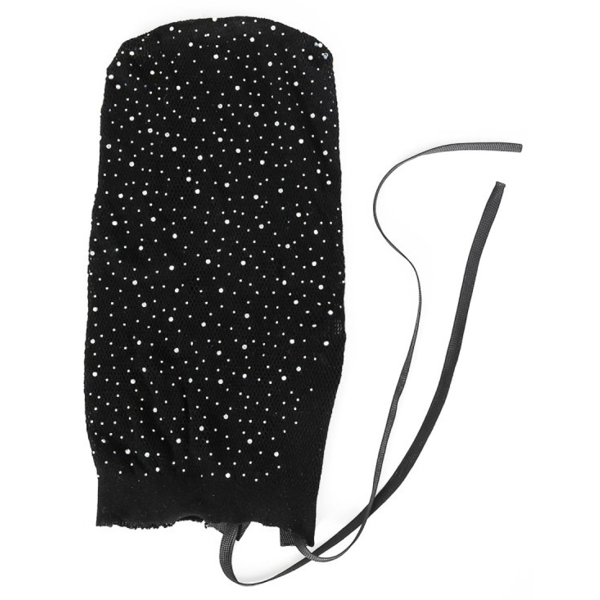 cagoule en resille avec strass diamands 2