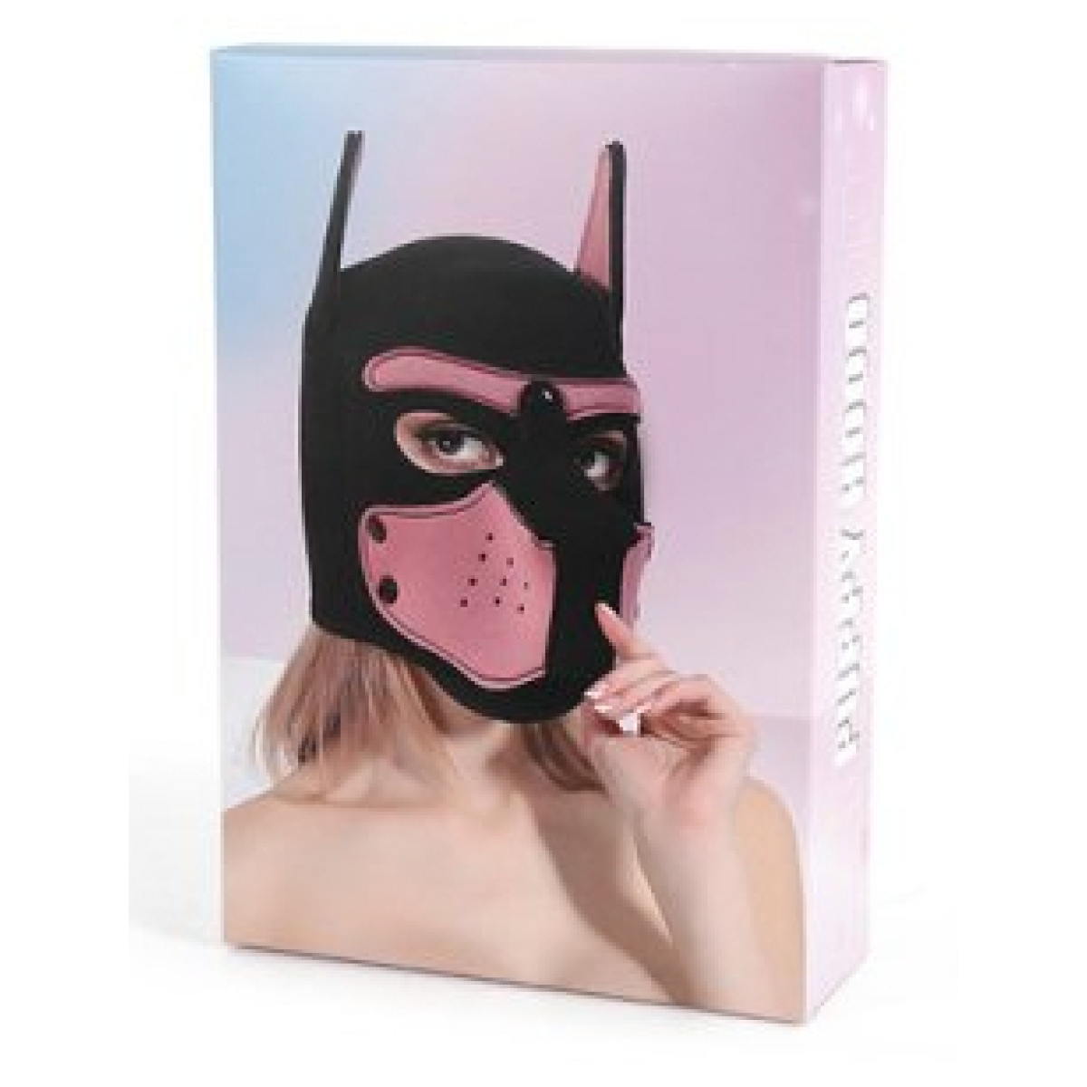 cagoule enjoy puppy noir orange 1