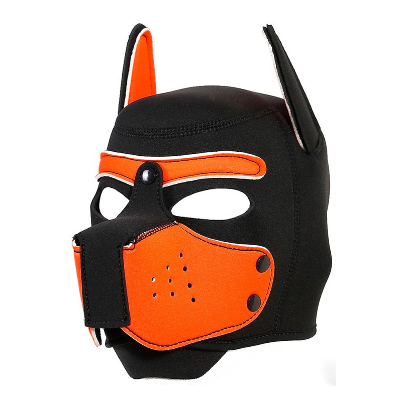 cagoule enjoy puppy noir orange