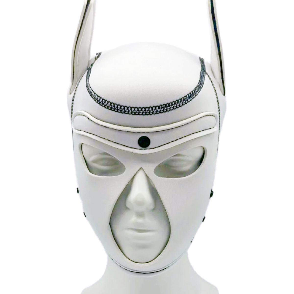 cagoule puppy fox neoprene blanc rouge 3