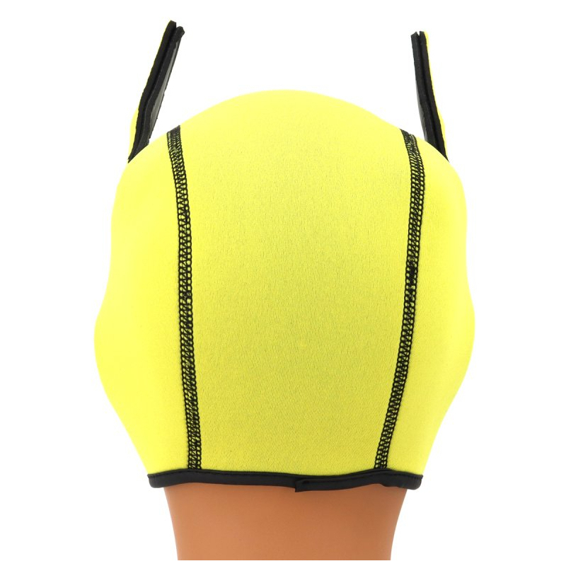 cagoule puppy fox neoprene jaune blanc 6