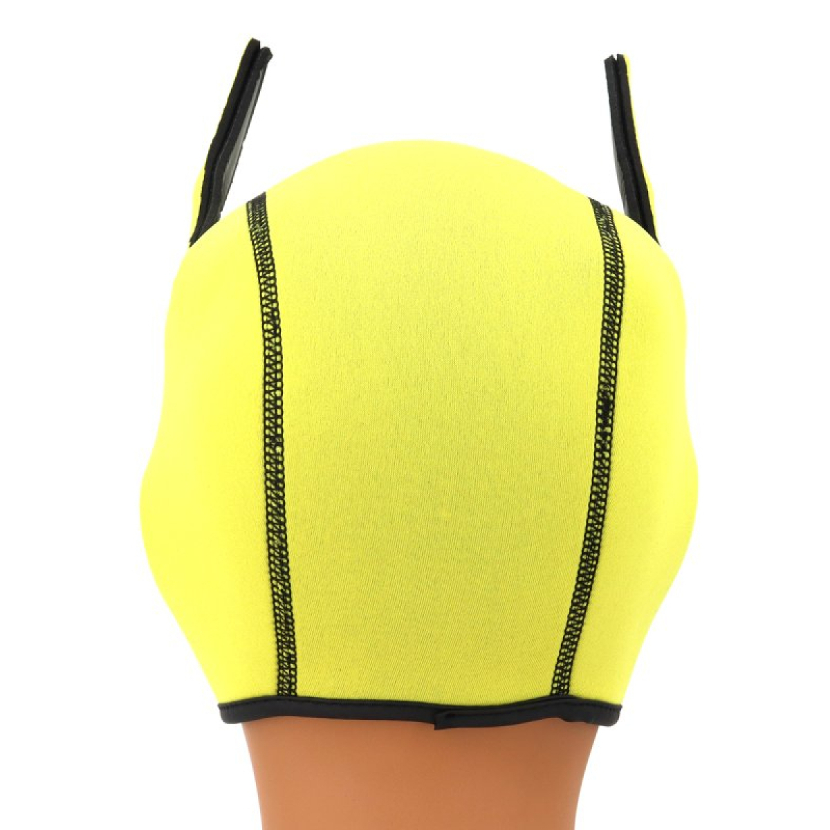 cagoule puppy fox neoprene jaune rouge 5