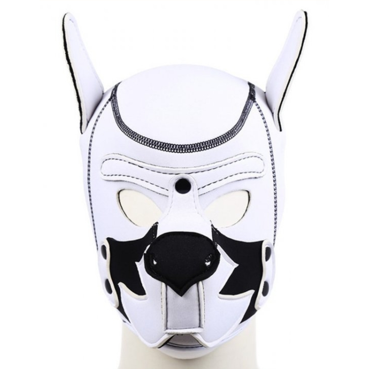 cagoule puppy fox neoprene noir blanc 1