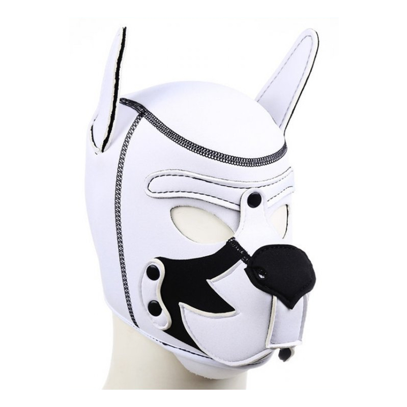 cagoule puppy fox neoprene noir blanc
