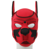 cagoule puppy fox neoprene rouge noir 2