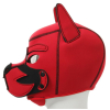 cagoule puppy fox neoprene rouge noir 4