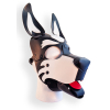 cagoule puppy hood noire et blanche