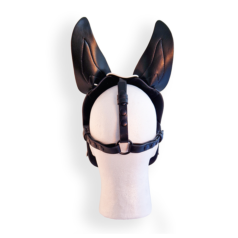 cagoule puppy hood noire et blanche 2