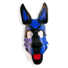 cagoule puppy hood noire et bleue 1