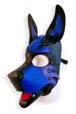cagoule puppy hood noire et bleue 3