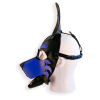 cagoule puppy hood noire et bleue 4