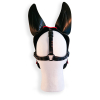 cagoule puppy hood noire et rouge 2