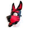 cagoule puppy hood noire et rouge 3