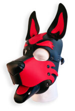 cagoule puppy hood noire et rouge 3