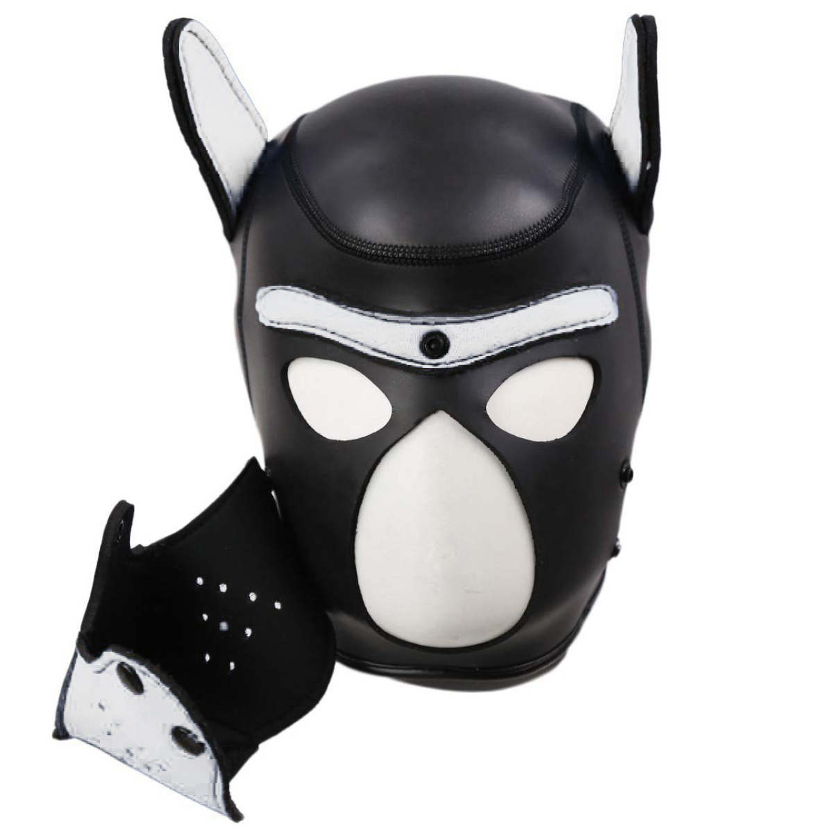 cagoule puppy neoprene blanc 4