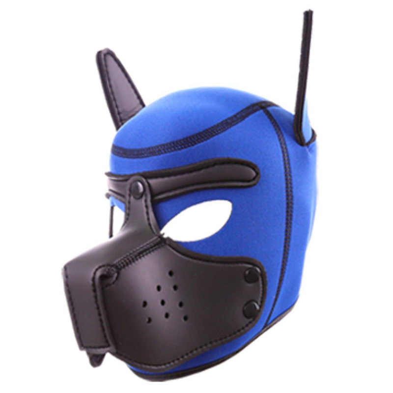 cagoule puppy neoprene bleu noir 1