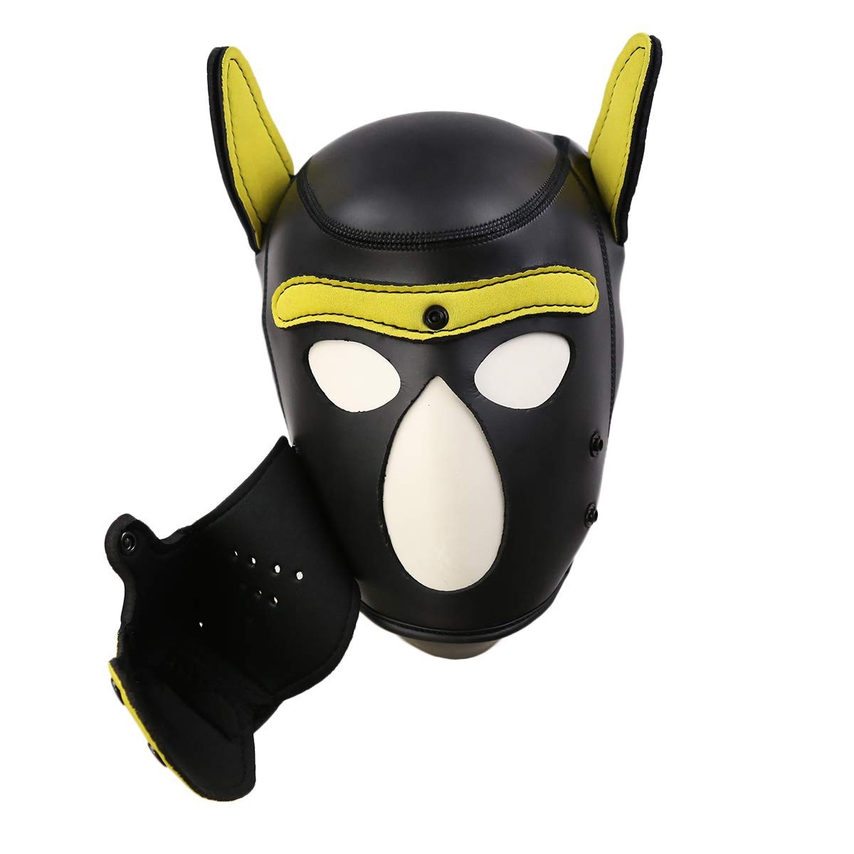 cagoule puppy neoprene jaune 2