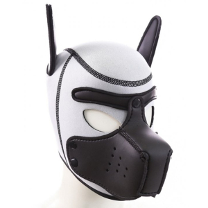 cagoule puppy neoprene noir blanc